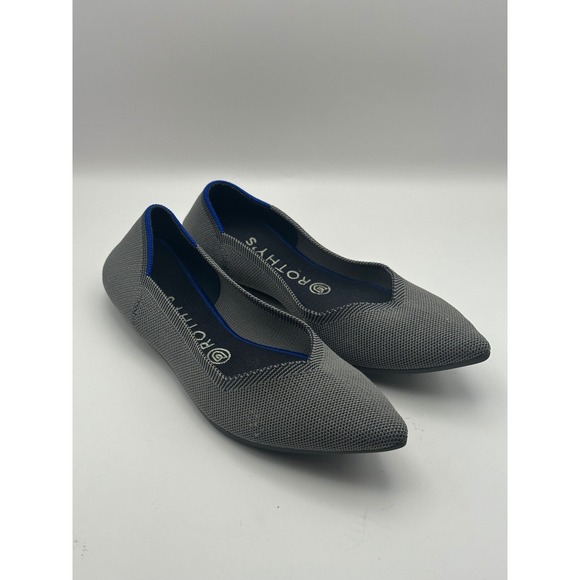 Rothy's‎ The Point Grey Birdseye Ballet Slip On Flats Size 10